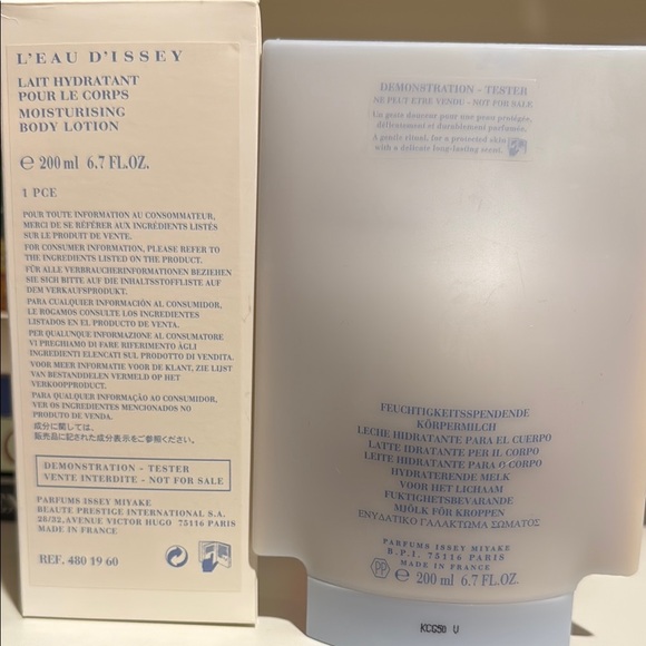 L’Eau D’Issey Moisturizing Body Lotion ~ Bath and Body ~ Issey Miyake - Picture 6 of 7